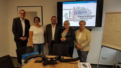Ein weiterer Besuch bei der Odenwald Chemie mit Birgit Heitland MdL