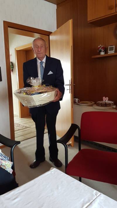 Alfred Bchler unser Jubilar