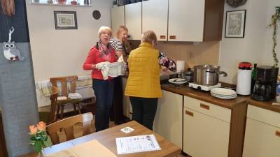 Die fleiigen bei der Arbeit