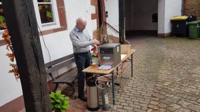 Ein frisch gezapftes Schopfenbru kam bei vielen Gsten sehr gut an.